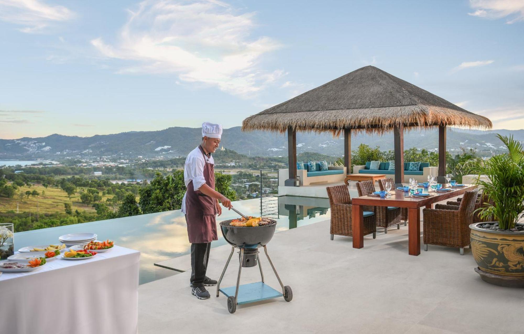 Baan Kimsacheva - Seaview Private Villa Choeng Mon Exteriér fotografie