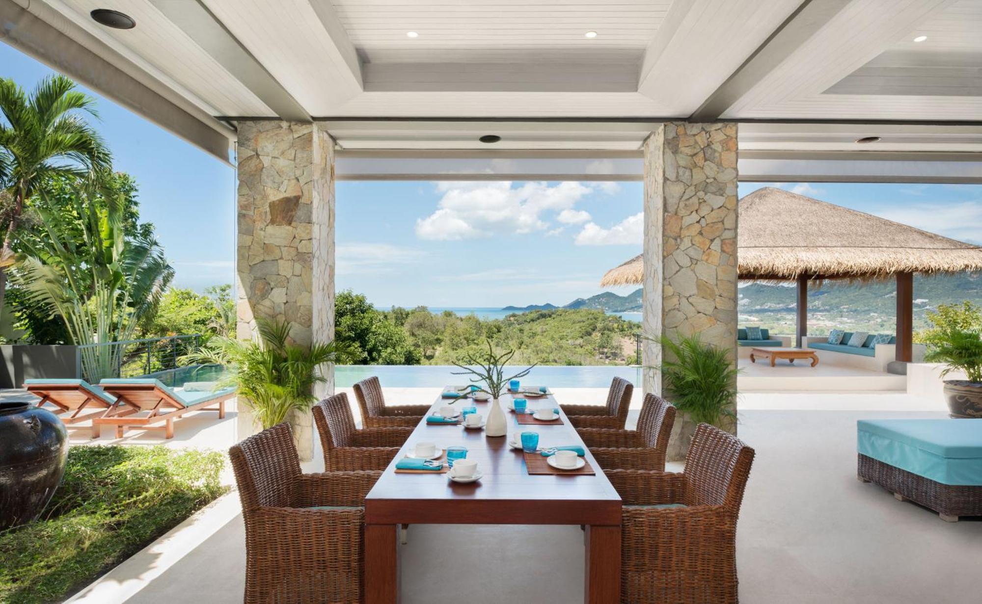 Baan Kimsacheva - Seaview Private Villa Choeng Mon Exteriér fotografie