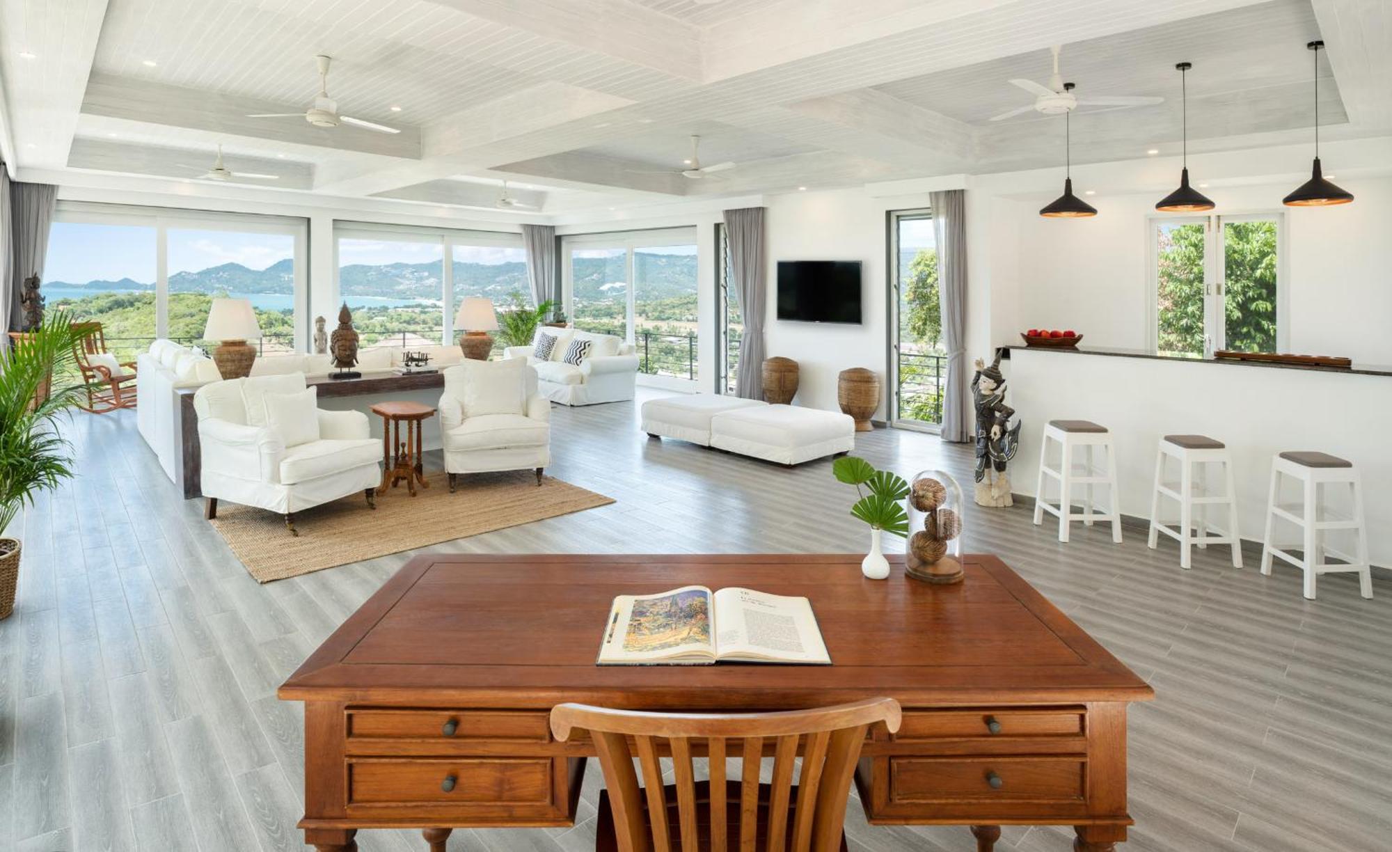 Baan Kimsacheva - Seaview Private Villa Choeng Mon Exteriér fotografie